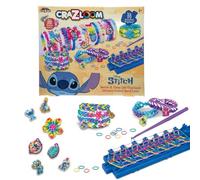 Lexibook, Atelier de Bracelets Élastiques Stitch CRA-Z-Loom, Blue, CRLOOM9DLXB, Multicolores