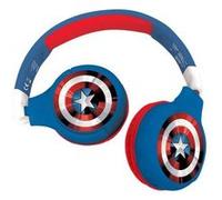 LEXIBOOK - AVENGERS - Casque 2 en 1 Bluetooth -Filaire confortable et pliable pour enfants Neutre G