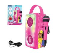Lexibook Enceinte Bluetooth Barbie – Puissante et lumineuse avec micro – Multicolore TU