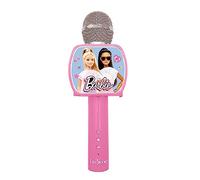 Lexibook Micro karaoké sans fil Barbie avec enceinte Bluetooth multicolore TU