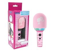 Lexibook, Barbie, Microphone sans Fil avec Enceinte et lumières, 4 modificateurs de Voix, Effets Lumineux Multicolores, Batterie Rechargeable, MIC280BBLXB