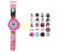 Lexibook, Barbie, Montre Bracelet Ajustable écran Digital avec 20 Projections de l'univers Barbie, pour Enfant, DMW050BB