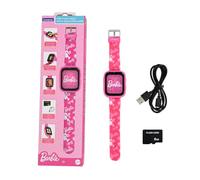 Lexibook, Barbie Montre Caméra, DMW070BBLXB | Écran tactile HD, appareil photo, MP3, enceinte, podomètre, 5 jeux