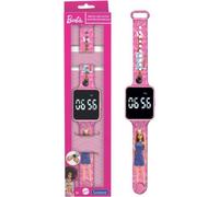 Lexibook - Barbie - Montre LED connectée - Bracelet ajustable