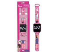 Lexibook - Barbie - Montre Led Connectée - Bracelet Ajustable Rose G