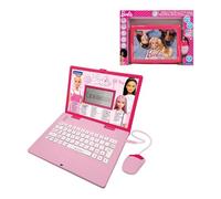 Lexibook, Barbie Ordinateur Éducatif Enfant, JC598BBi1LXB | Français/Anglais, 124 activités, Écriture, Maths, logique, musique & Jeux