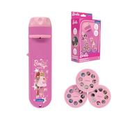 Lexibook, Barbie Projecteur d'Histoires, LTC050BB | 3 disques d'histoires, 24 images, Lampe torche, Créez vos propres histoires