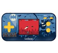 Lexibook, Batman, Console Portable Compact Cyber Arcade, 150 Jeux, écran Couleur LCD, à Piles, Noir/Bleu, JL2367BAT