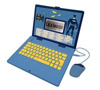 Lexibook – Ordinateur éducatif Batman JC598BATi1 – Bilingue FR/EN, 124 activités