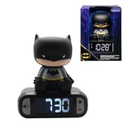 Lexibook – Réveil veilleuse digital Batman – 3D lumineux et sonore – Noir Enfant