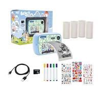 Lexibook, Bluey, Appareil Photo StarCAM Print avec imprimante instantanée, Fonctions Photo et vidéo, Carte Micro-SD 32Go et kit de Personnalisation des Photos Inclus, DJ150BY