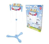 Lexibook Enceinte lumineuse sur pied Bluey S160BY – Bluetooth, 2 micros, hauteur ajustable, bleu