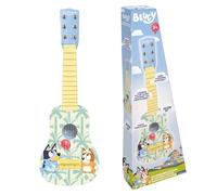 Lexibook, Bluey, Ma première Guitare pour Enfant, 6 Cordes en Nylon, 53 cm, Guide Inclus, Bleu, K200BYLXB