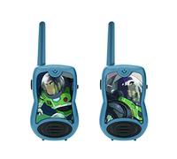Lexibook, Buzz l'éclair, Talkies-Walkies 200m, Jeu de Communication pour Enfant, 2 canaux de Communication, Clip Ceinture, à Piles, Gris, TW12LY