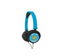 Lexibook Casque Audio stéréo Made for Heroes, Puissance sonore limitée, Pliable et Ajustable, Bleu, HP017BLH