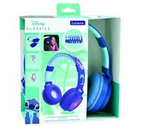 Lexibook Casque Disney Stitch 2‑en‑1 sans fil et filaire Effets lumineux Rechargeable HPBT015D
