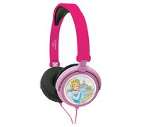 Lexibook, Disney Princesses - Casque Audio stéréo, Puissance sonore limitée, Pliable et Ajustable, Rose/Violet, HP010DP