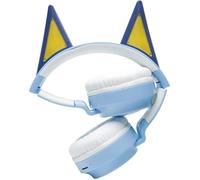 LEXIBOOK - Casque lumineux pliable Bluetooth® et filaire avec un design 3D de l’univers Bluey avec limitation du volume