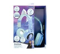 Lexibook Casque La Reine des Neiges 2-en-1 sans fil & filaire, tiare, 85 DB, lumineux HPBT015FZ