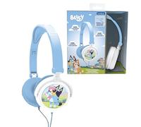 Lexibook, Casque stéréo Filaire Pliable avec limitation de Volume d'écoute Bluey, Bleu, HP010BY