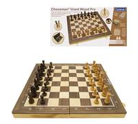 Lexibook, Chessman Giant Wood Pro - Échiquier Pliable en Bois avec pièces magnétiques, CGM1000