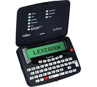 LEXIBOOK CR753EN Collins Crossword, Bradford, Correction phonétique orthographe, résolution d'anagramme, Jeux de Mots, électronique, pour Enfants de 3 Ans et Plus, avec Batterie, Noir/Blanc