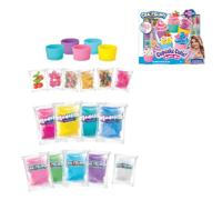 Lexibook, CRA-Z-Slimy Cupcake Cutie, Cupcake de Slime, CRSLIM31LXB | Créez des cupcakes slime colorés avec décorations scintillantes pour des activités créatives