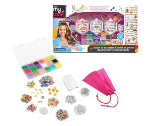 LEXIBOOK CRAZART - Atelier de bracelets d’amitié à perles - 18 couleurs