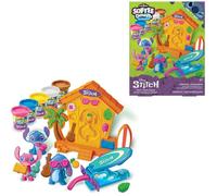 LEXIBOOK CRAZART - Kit de fabrication de figurines Stitch en pâte à modeler douce et malléable