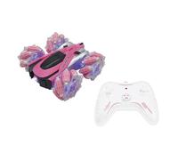 Lexibook Crosslander leuchtet im Dunkeln Funkferngesteuertes Auto, wiederaufladbar, elektronisches Actionspiel, Pink/Schwarz, RC21G