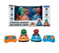 Lexibook - Autos tamponneuses Crosslander Bumpers, lot 2 autos et 2 figurines amovibles, multicolore