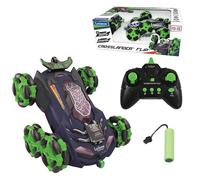 Lexibook Voiture télécommandée Crosslander Flip RC45 – jusqu'à 8 km/h, 360°, jet de fumée, 6 roues