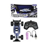 Lexibook, Crosslander® Mini Buggy, Buggy télécommandé, Vitesse jusqu'à 15 km/h, Pare-Chocs Avant et arrière, Rechargeable, Bleu, RC17