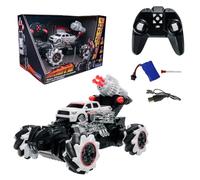 Lexibook, Crosslander Tank RC, RCSHOOTLXB | Robot drift transformable, contrôle radiocommandé, véhicule d'action