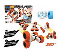 LEXIBOOK - CROSSLANDER® - Voiture télécommandée tout-terrain lumineuse programmable et rechargeable avec contrôle au poignet