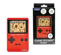 Lexibook, Cyber Arcade® Color, Console de Jeux rétro Portable, 200 Jeux d'action, Sport, Course, logique et Bien Plus, Écran Couleur LCD 2,8", Rouge, JL2389LXB