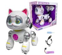 Lexibook, Cyber Power, Chaton Robot RC interactif, KITTY05ENLXB