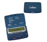 Lexibook Vérificateur d'orthographe électronique Collins DC753EN – Thésaurus, de poche, Bleu/Blanc