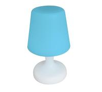 Lexibook Lampe de bureau LED Decotech BTL030 – Enceinte Bluetooth, port audio jack, blanc/jaune