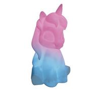 Lexibook, Decotech®, Ma Licorne Veilleuse pour chambre d'enfants, changement de couleurs, lumière douce, antichocs, A pile ou câble micro USB, Blanche/Multicolore, NLJ008