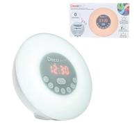 Lexibook, Decotech Réveil, RL998LXB | Simulateur d'aube, radio FM, simulation lever/coucher de soleil, 6 sons naturels, snooze
