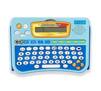 LEXIBOOK Dictado Kids DC500ES Kit d'activités en Espagnol 5 dictées et 5 Jeux, Plus de Mille Questions et Exercices, Bleu,