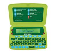 Lexibook Dictionnaire électronique Officiel du Scrabble ODS8, Larousse FISF, Format Ergonomique, Large Touches, Arbitre, correcteur d’orthographe, définitions, à Piles, Vert/Bleu, SCR8FRLXB
