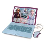 Lexibook Ordinateur éducatif Disney Frozen 2 - Bilingue Anglais/Allemand, 124 activités - Filles