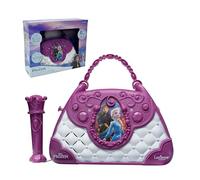 Lexibook Disney Frozen La Reine des Neiges Elsa Enceinte Musicale avec Microphone, Changement de Voix, mélodies, Prise pour MP3, Violet/Bleu, K102FZLXB