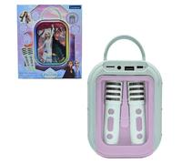Lexibook, Disney Frozen, Machine de Karaoké Bluetooth Frozen avec 2 Microphones