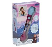 Lexibook, Disney Frozen, Microphone Lumineux, avec lumière, MIC80FZ | Effets lumineux multicolores, sons d’applaudissements, mélodies de démonstration et haut-parleur intégré pour le chant.
