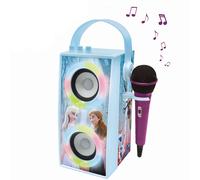Lexibook Disney Frozen - Portable Bluetooth Light Speaker with Microphone, Light