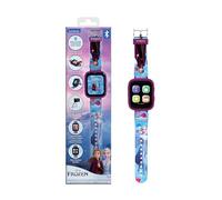 Lexibook, Disney La Reine des Neiges, Montre Bluetooth avec écran Couleurs Frozen avec Camera et Carte mémoire de 8 Go, Bleu, DMW071FZ