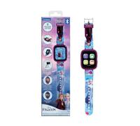Lexibook, Disney La Reine des Neiges, Montre Bluetooth avec écran Couleurs Frozen avec Camera et Carte mémoire de 8 Go, Bleu, DMW071FZLXB